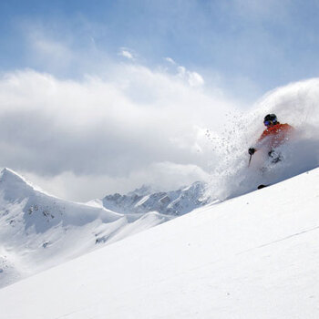4 winter skiing