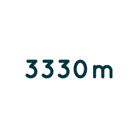3330  m  Peak  Altitude